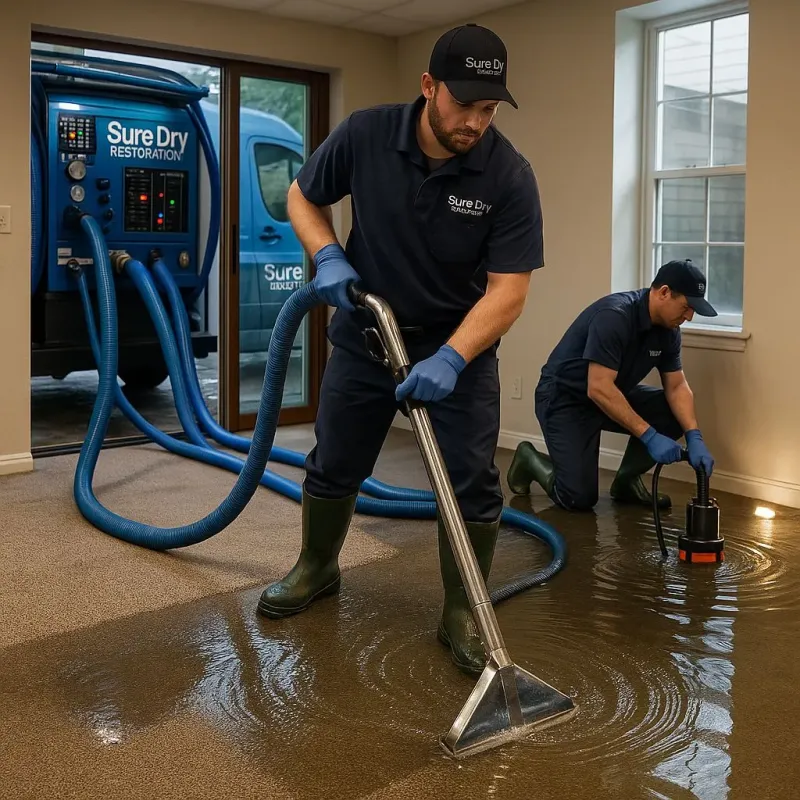 Water Extraction and Removal process in River Edge, NJ